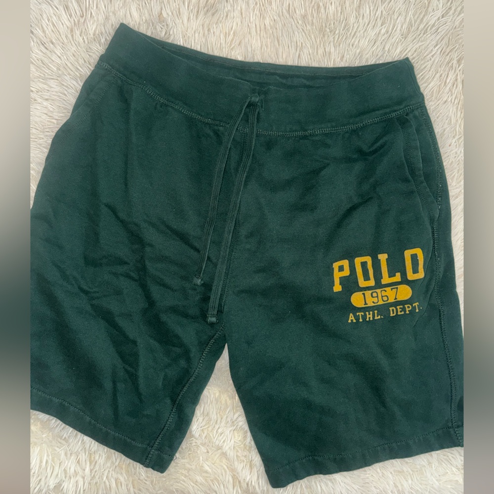 Ralph Lauren Green Polo Shorts
